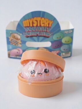 Sealed Pink Squashy Dumpling
